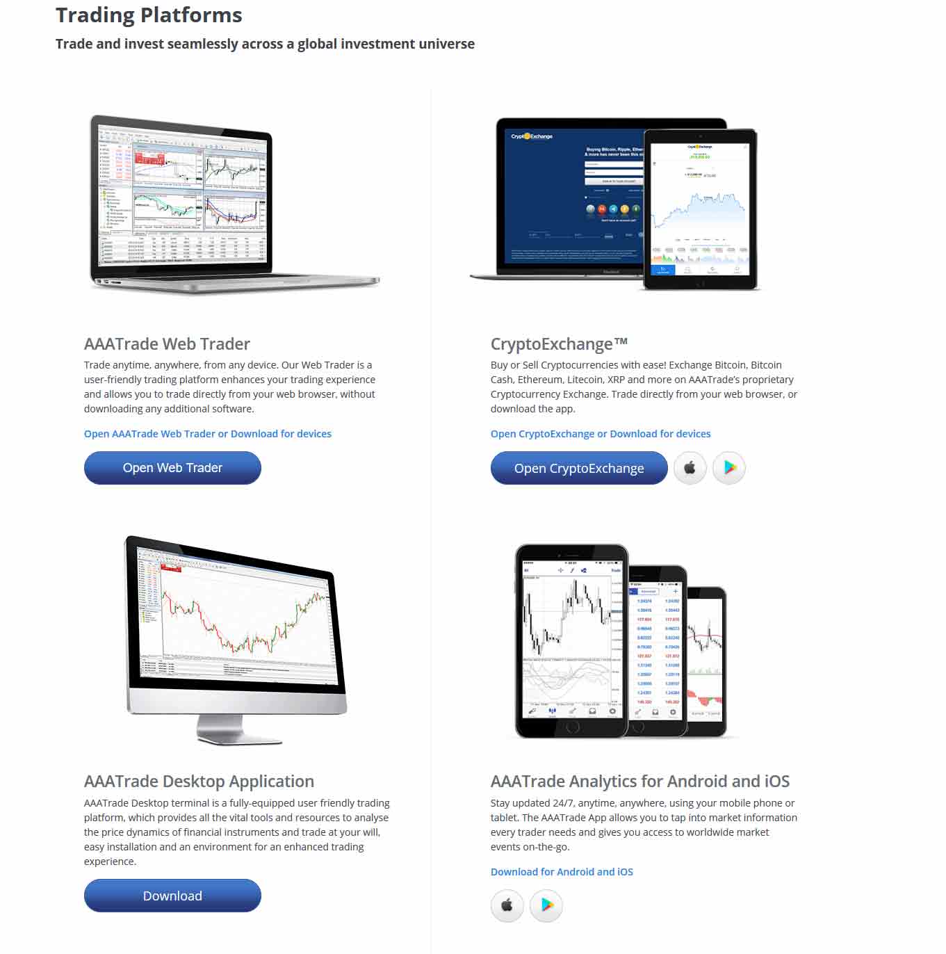 aaatrade trading platforms